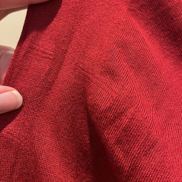 Express Red Sweater Dress, Size L - Picture 4 of 5